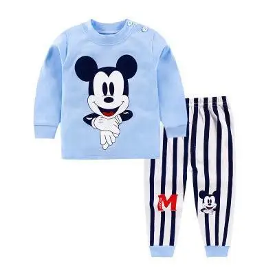 Cartoon Pajama Set 0-4Y – Cozy Autumn Home Wear - Image 2