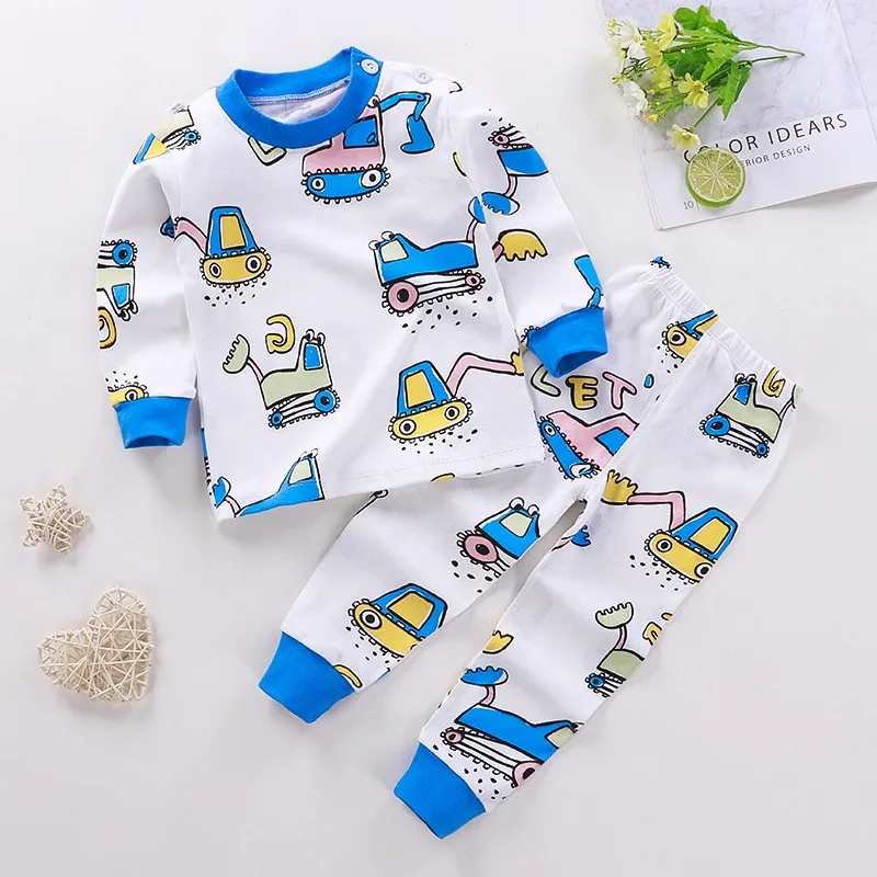Toddler Cartoon Pajama Suit – Autumn Outfits 1-4Y - Image 4