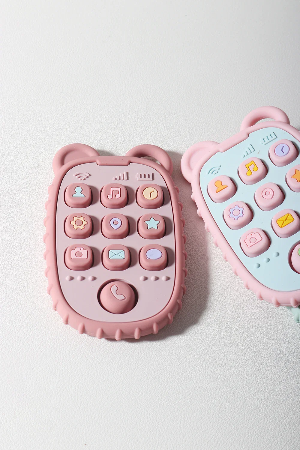 Baby Phone Shape Teether – Fun Silicone Chew & Soothe Toy - Image 2