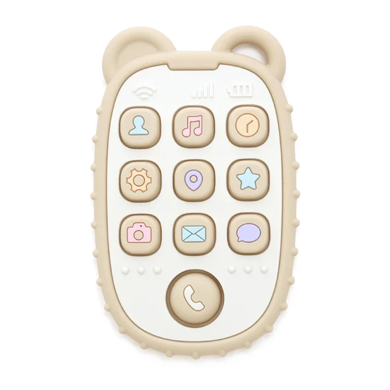 Baby Phone Shape Teether – Fun Silicone Chew & Soothe Toy - Image 8