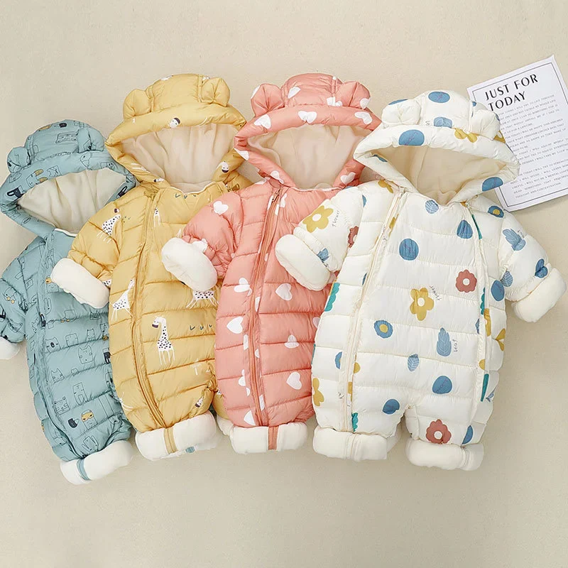 Baby Warm Jumpsuit – Cozy Winter Comfort - Image 2