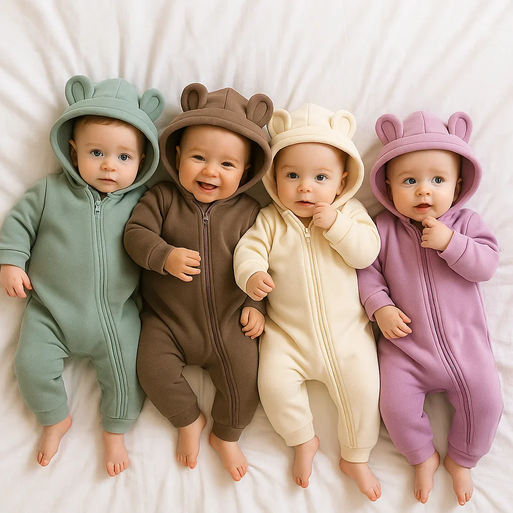 Bear Onesie – Adorable Winter Pajamas - Image 3