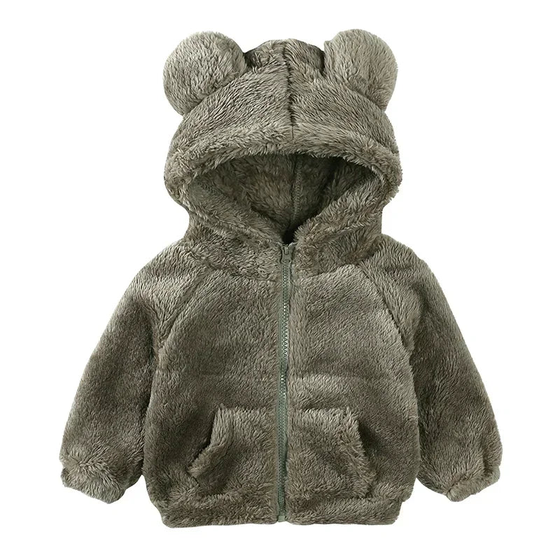 Winter Hooded Fleece Coat – Warm & Cozy - Image 7