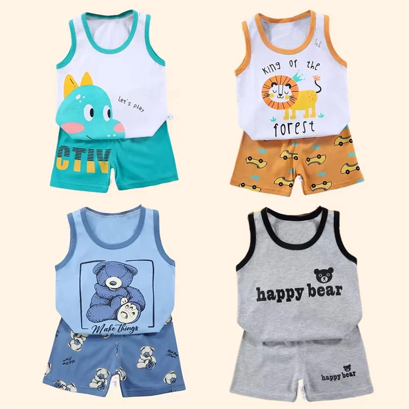 Children's Summer Set – Tank Top & Shorts