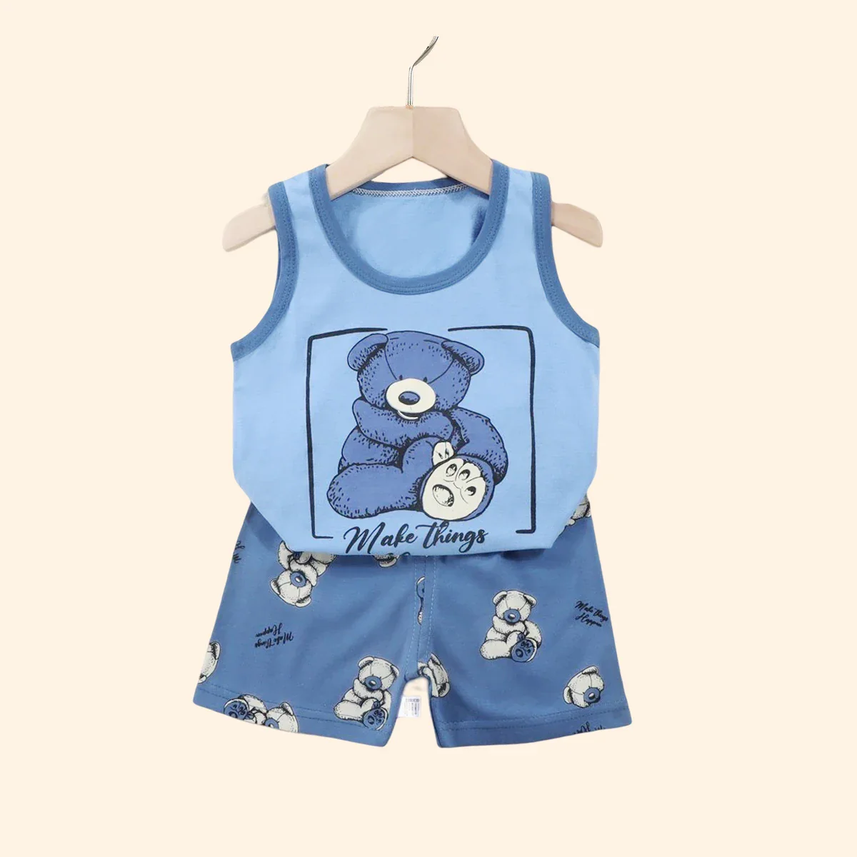 Children's Summer Set – Tank Top & Shorts - Image 3