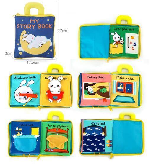 3D Soft Cloth Baby Books - Image 5