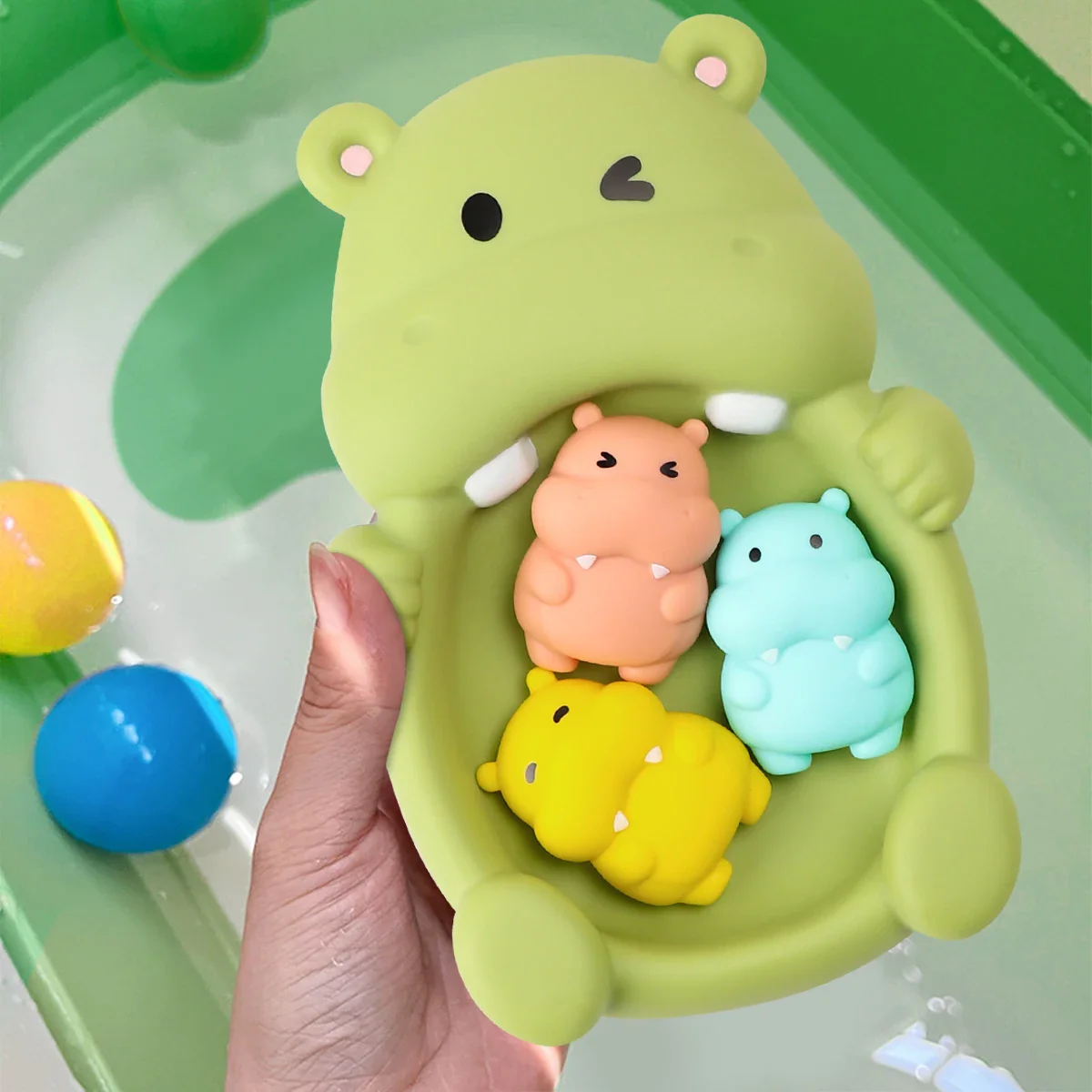 Baby Floating Bath Animal Toys Set – Fun Water Play for Toddlers - Image 6