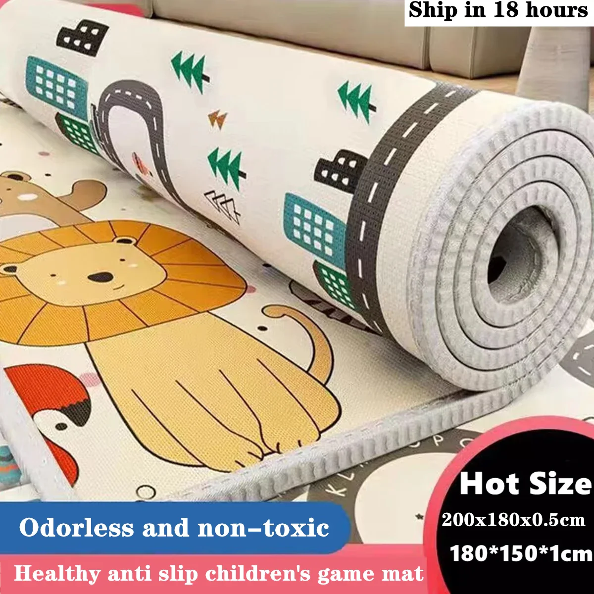 Baby Crawling Play Mat – Non-Toxic EPE Safety Rug - Image 2
