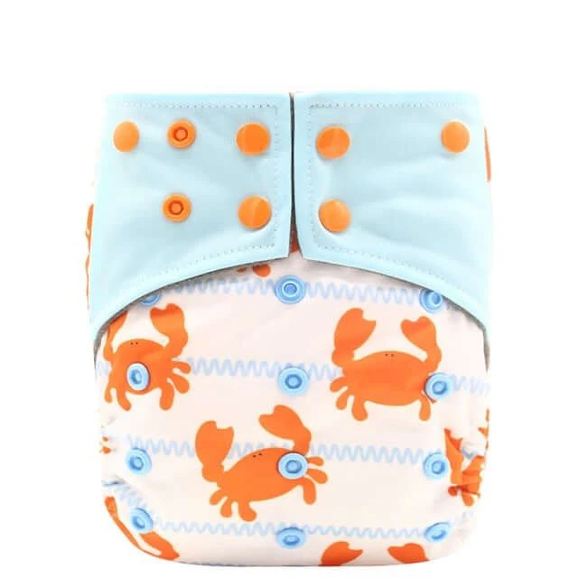 Baby Bamboo Charcoal Pocket Cloth Diaper - Image 8