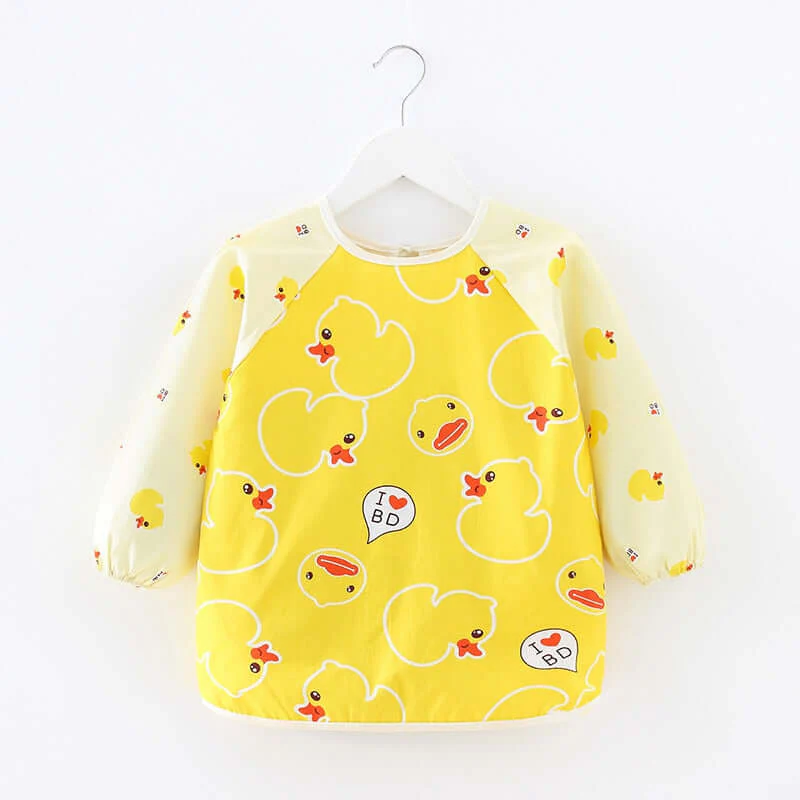 Baby Bibs Waterproof Long Sleeve Apron - Image 11