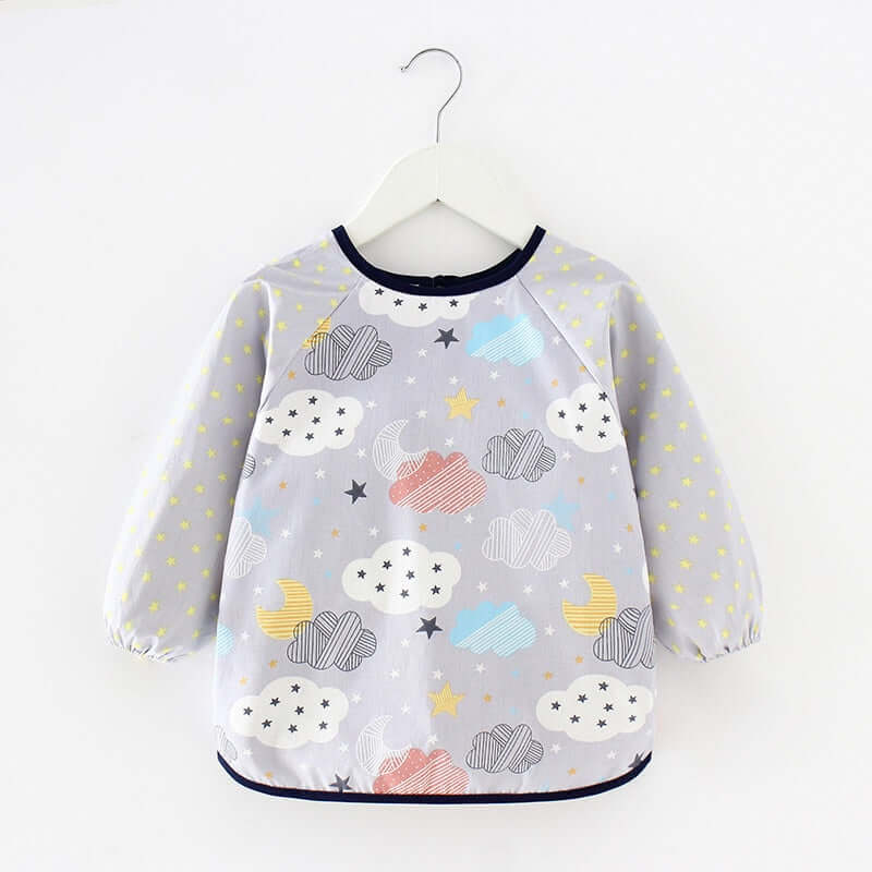 Baby Bibs Waterproof Long Sleeve Apron - Image 4