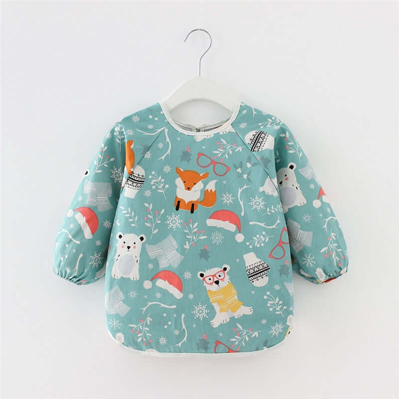 Baby Bibs Waterproof Long Sleeve Apron - Image 8