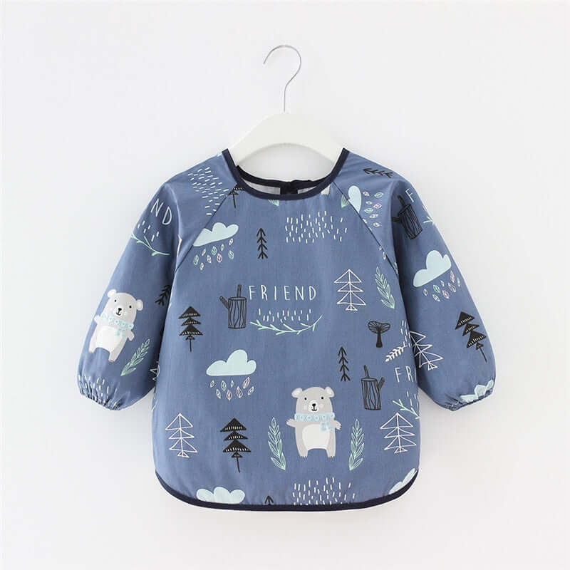 Baby Bibs Waterproof Long Sleeve Apron - Image 9