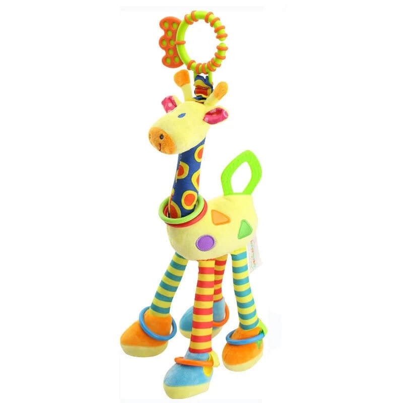 Baby Black White Stroller Spiral Plush Toys - Image 14