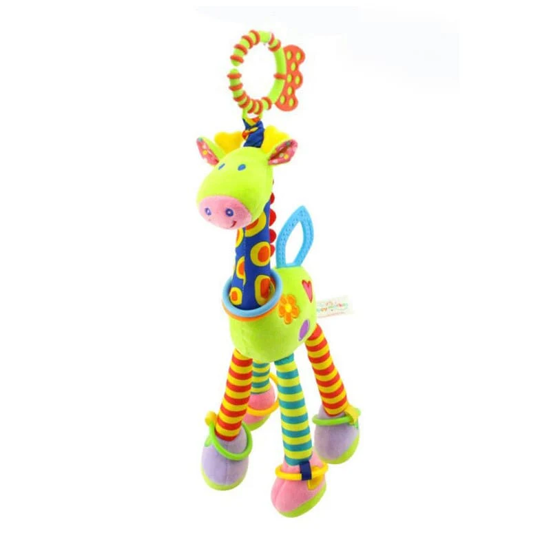 Baby Black White Stroller Spiral Plush Toys - Image 17