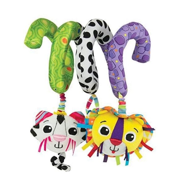 Baby Black White Stroller Spiral Plush Toys - Image 23