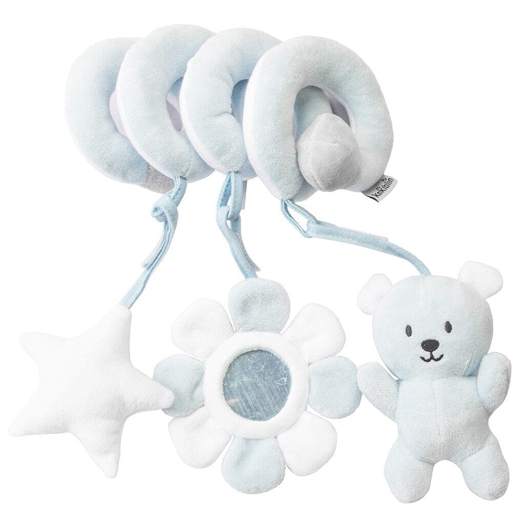 Baby Black White Stroller Spiral Plush Toys - Image 29