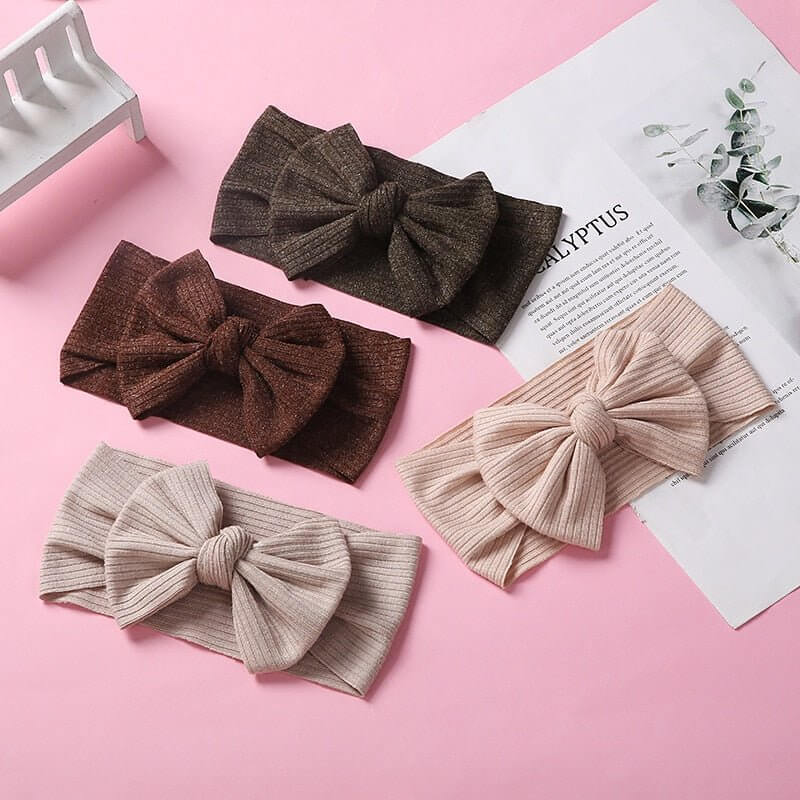 Baby Bows Turban Bandeau Hairband - Image 7
