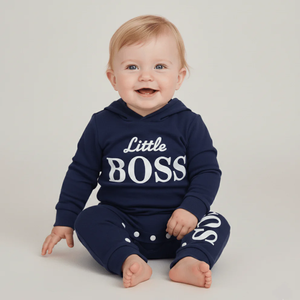 Baby Boy Casual Outfit Set - LittleBoss™ - Image 2