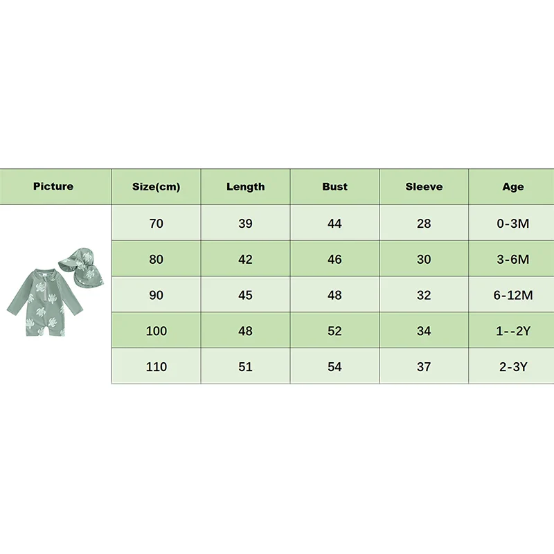 Baby Boys Rash Guard Set – Turtle & Dinosaur Print - Image 7