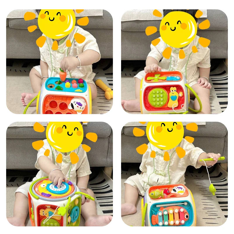 Baby Cell Phone Toy – Music Speaker with Sound, Light & Educational Features - Image 4