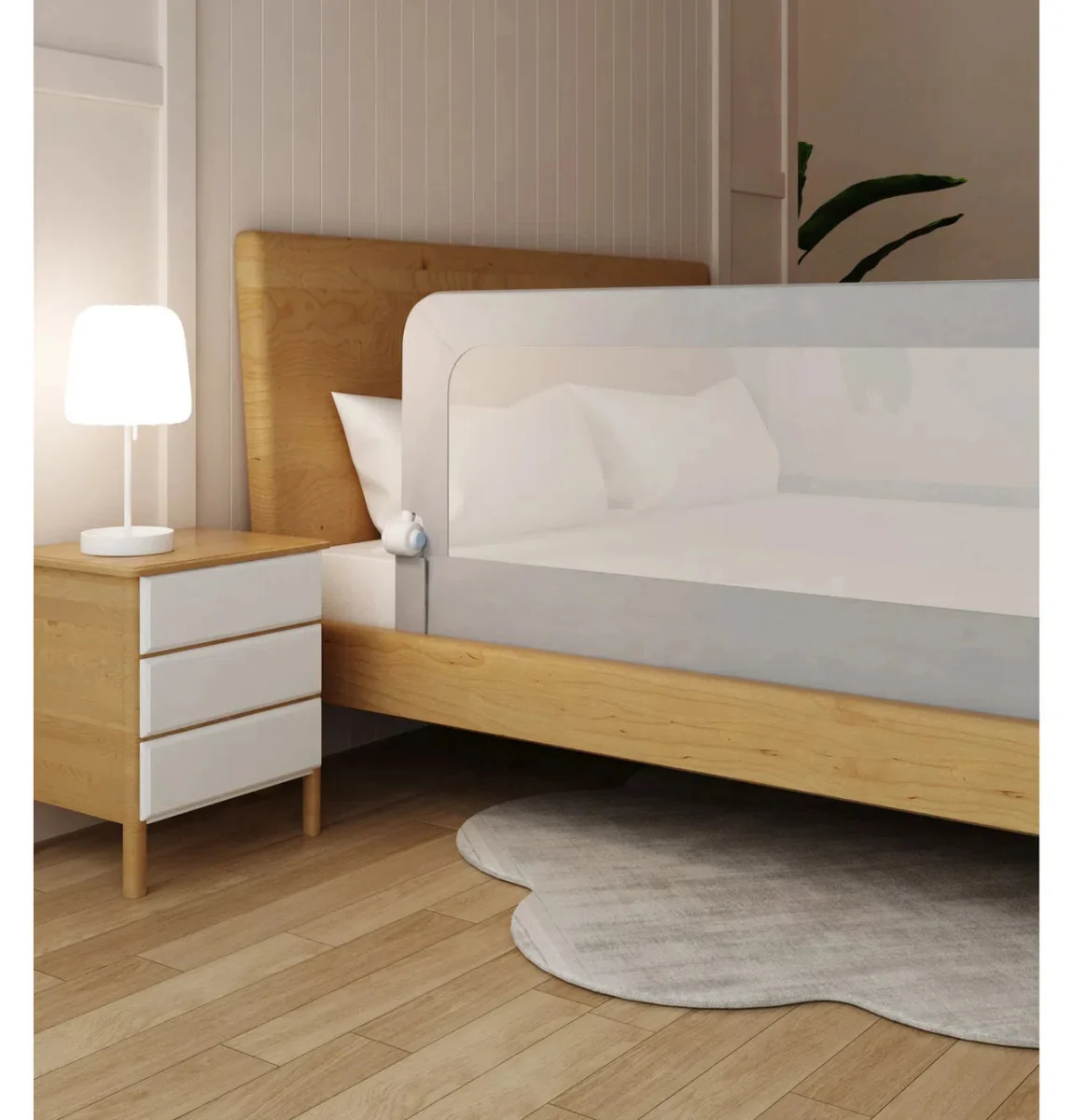 Baby Crib Guardrail – Adjustable Safety Bed Rail for Babies - Image 6
