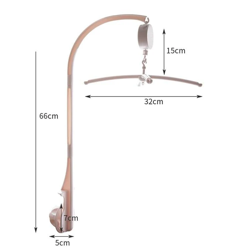 Baby Crib Mobile Cotton & Wood - Image 6