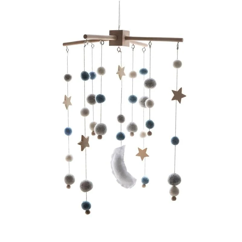 Baby Crib Mobile Cotton & Wood - Image 7