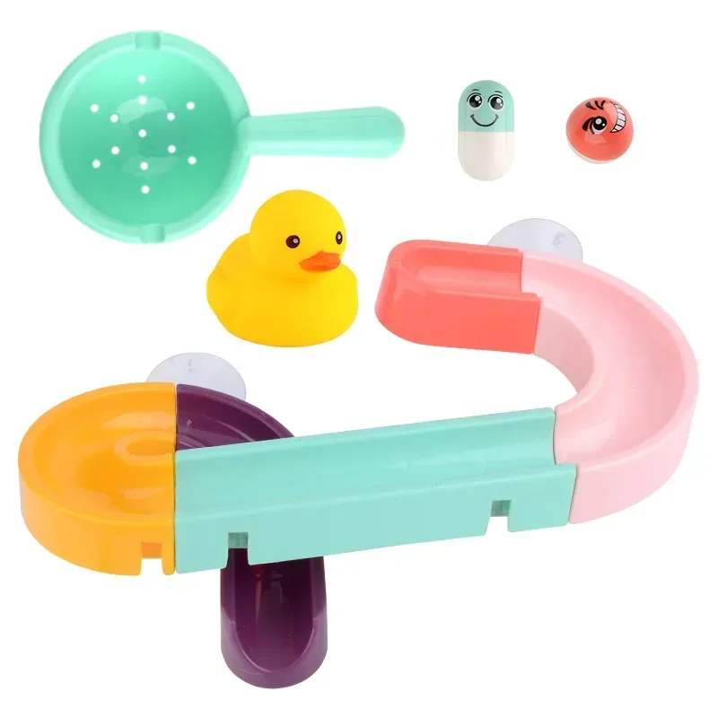 Baby Bath Track Slide Toy – Build & Play Water Activity Set - Image 7