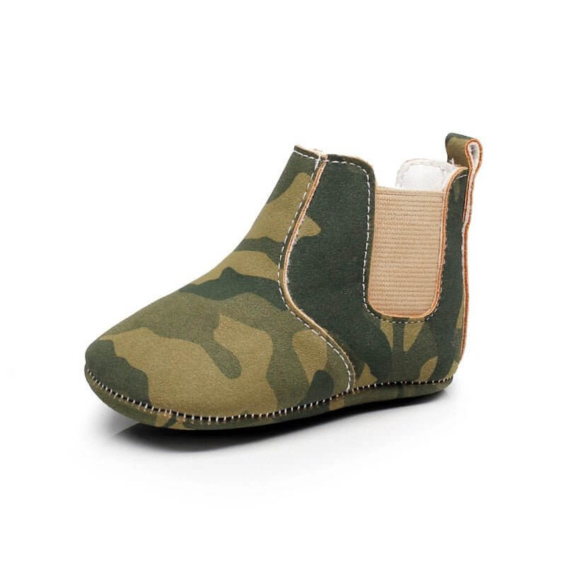 Baby Elastic PU Leather Boots - Image 3