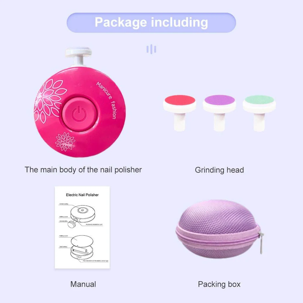 Baby Electric Nail Trimmer Polisher - Image 5