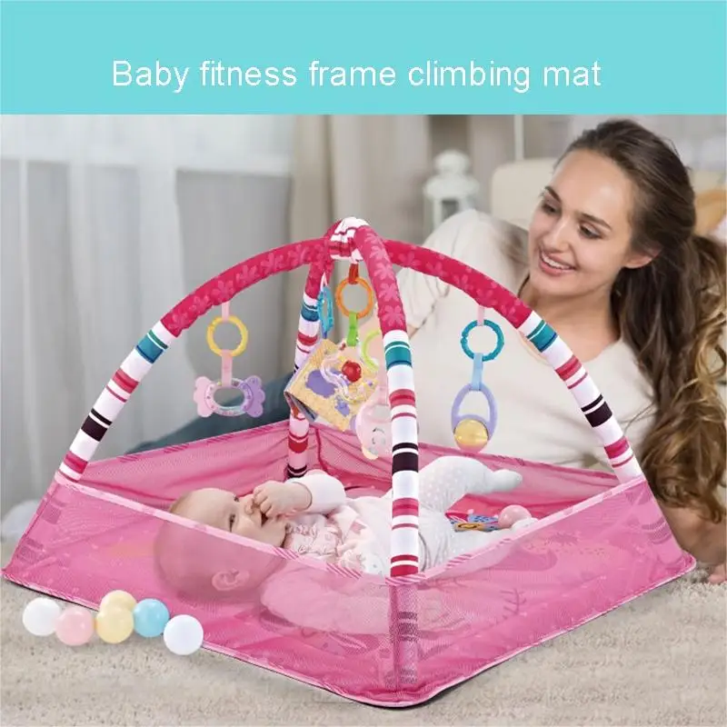 Baby Activity Gym Mat – Multi-Sensory Play & Crawling Frame - Image 2