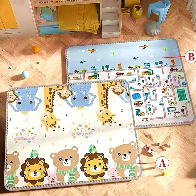 Baby Activity Play Mat – Thick Cushioned Safety Rug - Image 18