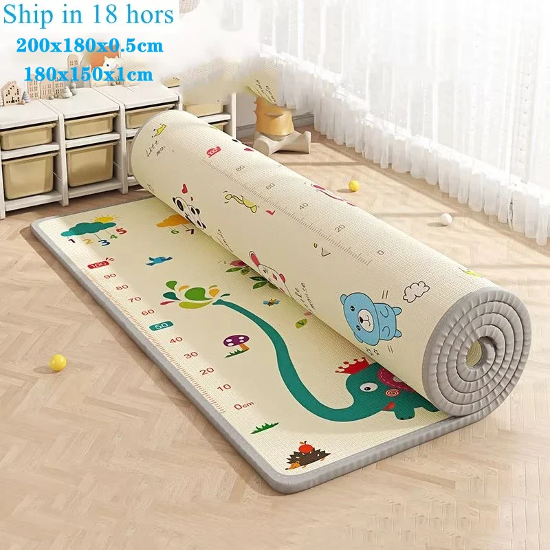 Baby Activity Play Mat – Thick Cushioned Safety Rug - Image 2