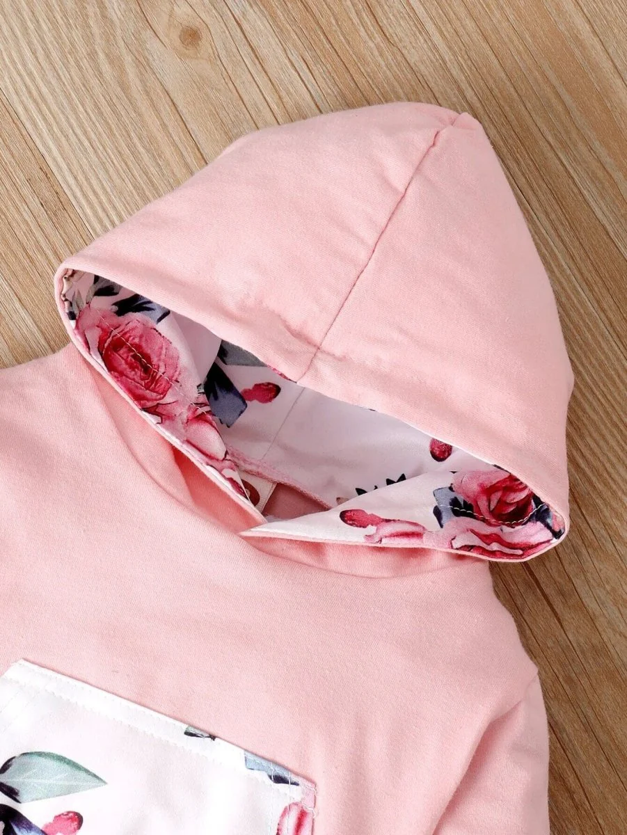 Baby Girl Floral Outfit Set - Image 6