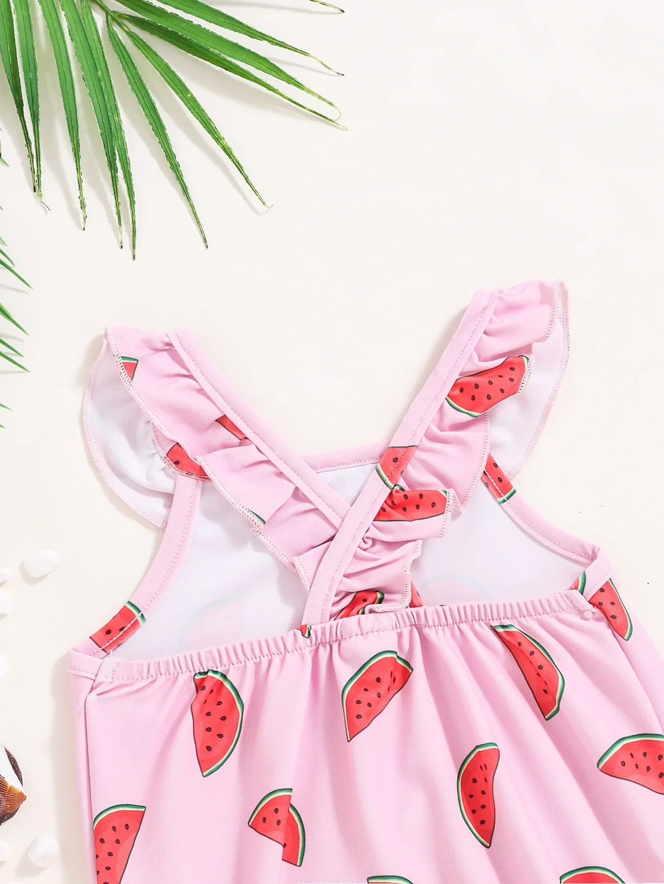 Baby Girl Watermelon Swimsuit – Cute One-Piece - Image 4