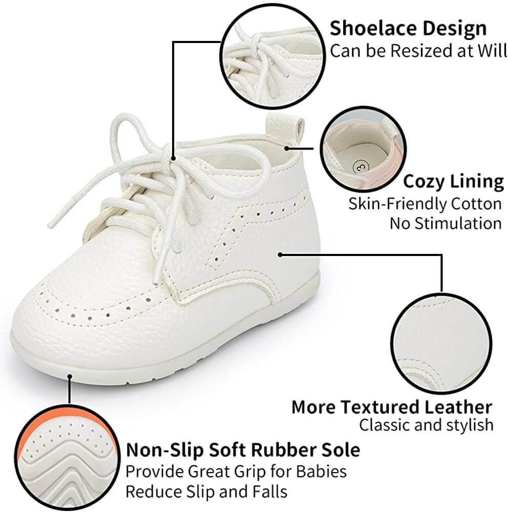 Baby High Top Leather Shoes - Image 11