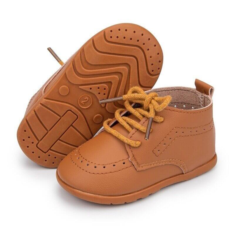 Baby High Top Leather Shoes - Image 17