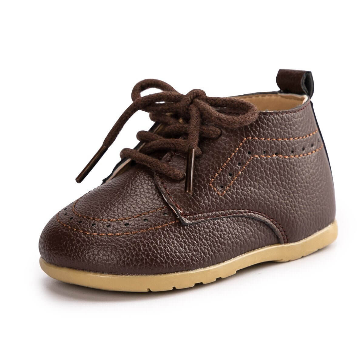Baby High Top Leather Shoes - Image 8