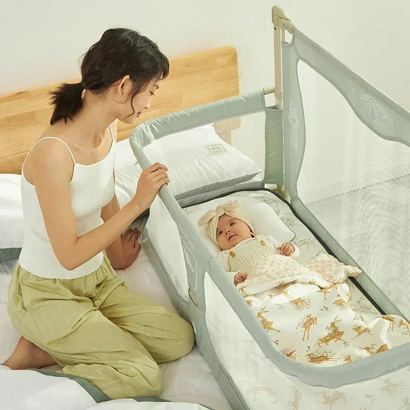 Baby Liftable Protective Side Bed - Image 2