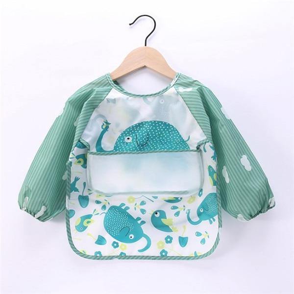 Baby Long Sleeve Waterproof Bib - Image 3