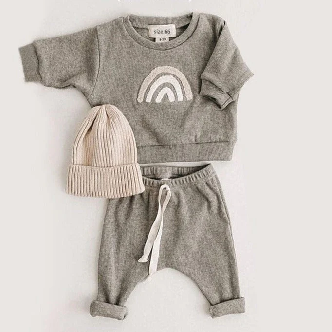 Baby Long-Sleeved Sweatshirts Pants - Image 5