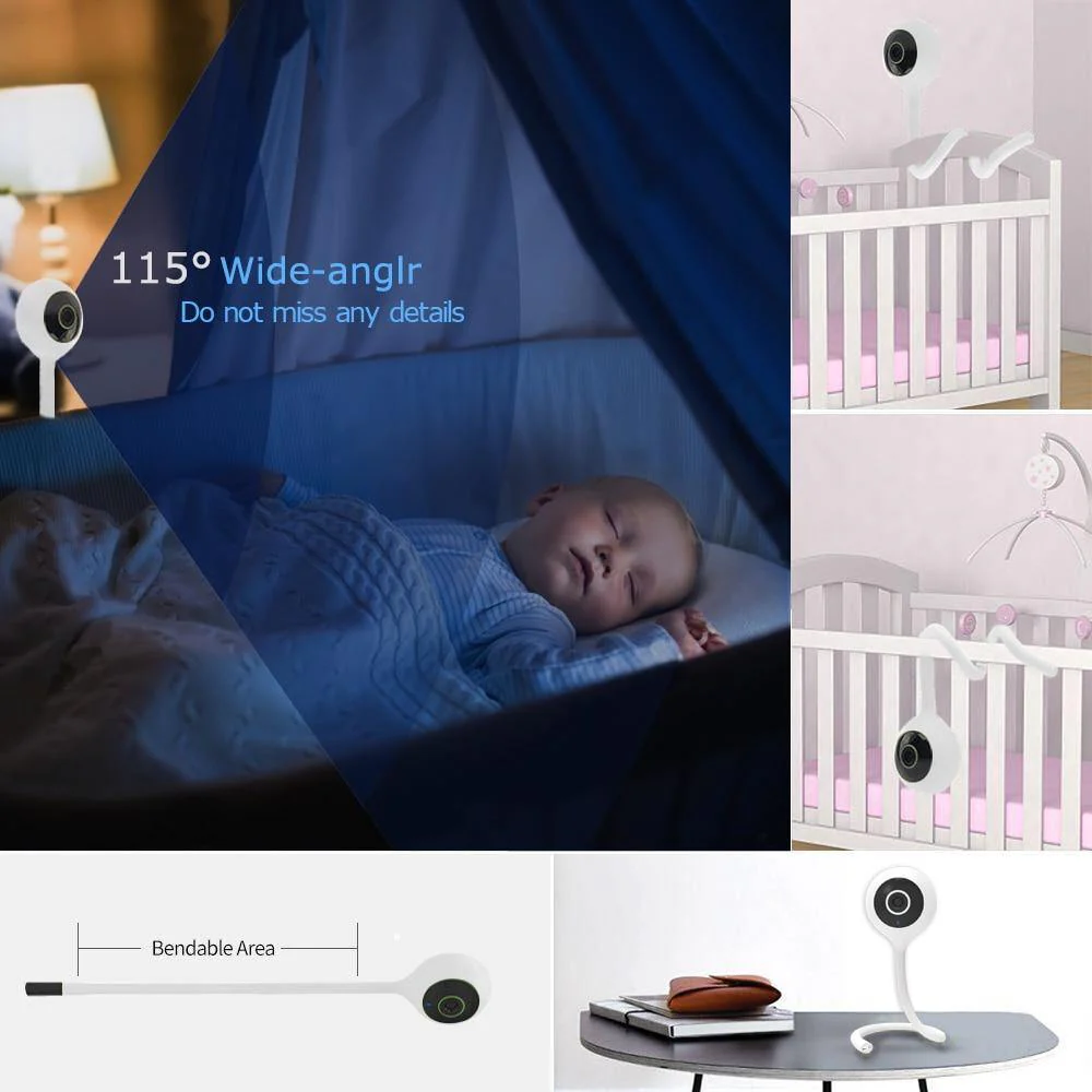 Baby Monitor Camera Detect Temperature & Humidity - Image 6