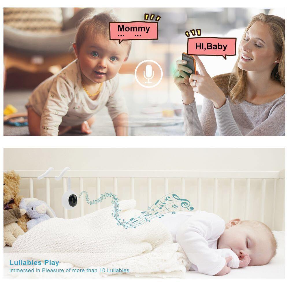 Baby Monitor Camera Detect Temperature & Humidity - Image 7