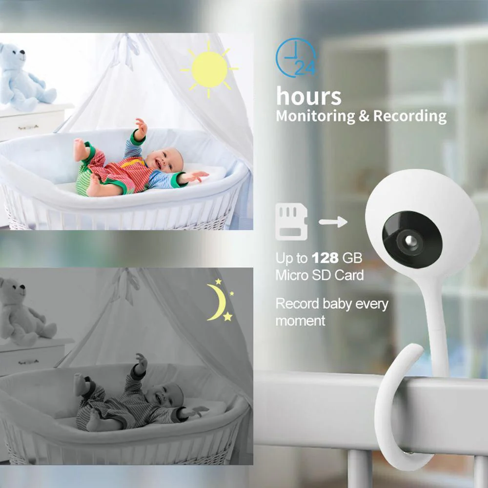 Baby Monitor Camera Detect Temperature & Humidity - Image 8