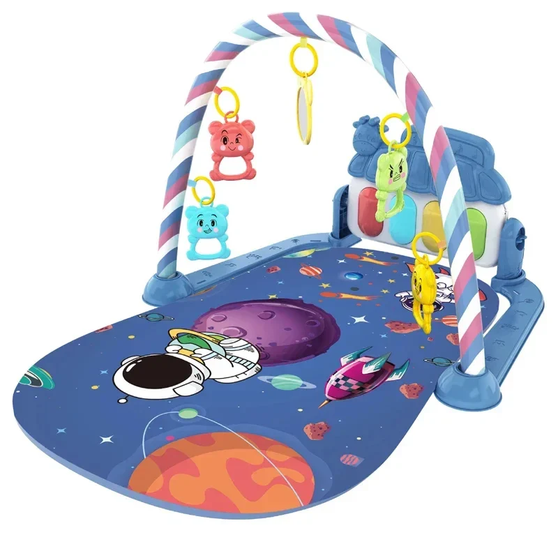 Baby Piano Gym Play Mat – Musical Crawl & Kick Activity