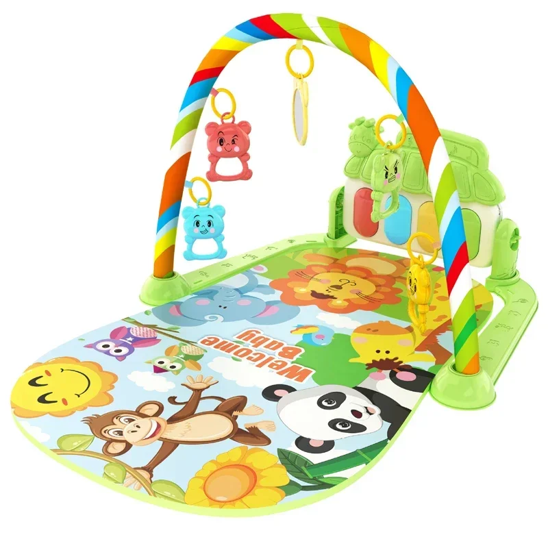 Baby Piano Gym Play Mat – Musical Crawl & Kick Activity - Image 12