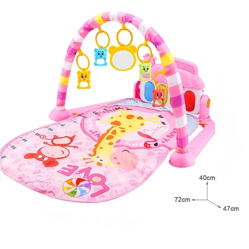 Baby Piano Gym Play Mat – Musical Crawl & Kick Activity - Image 17