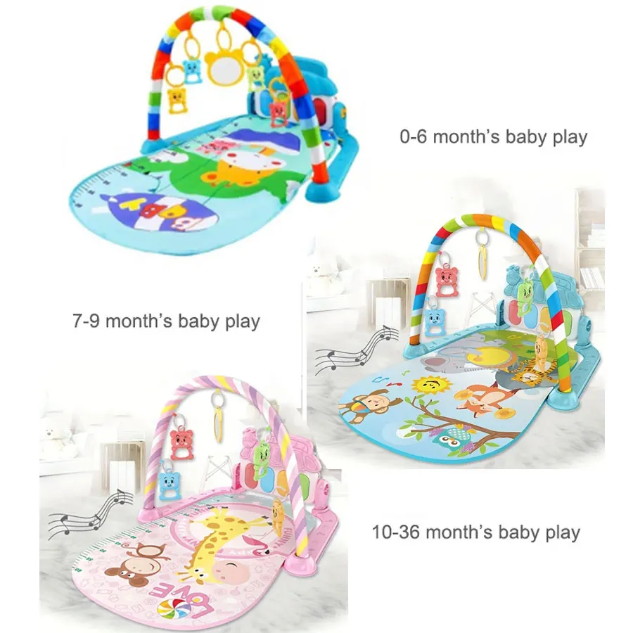 Baby Piano Gym Play Mat – Musical Crawl & Kick Activity - Image 2