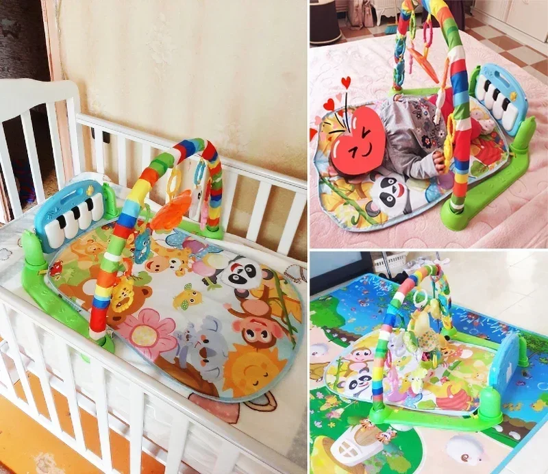 Baby Piano Gym Play Mat – Musical Crawl & Kick Activity - Image 6